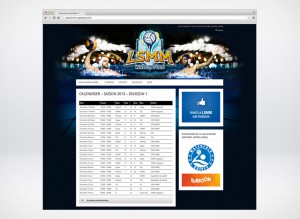 Website design LSMM Water polo