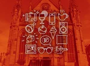 Icon set for Festive France