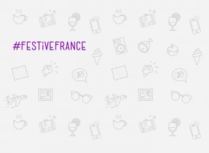 Background design for Festive France
