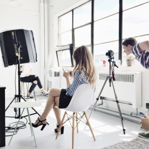 Behind the scenes shot #1