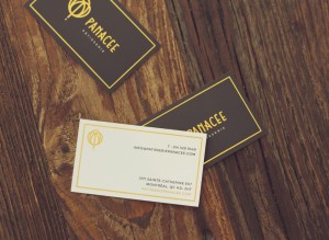 Business Cards design for Panacée