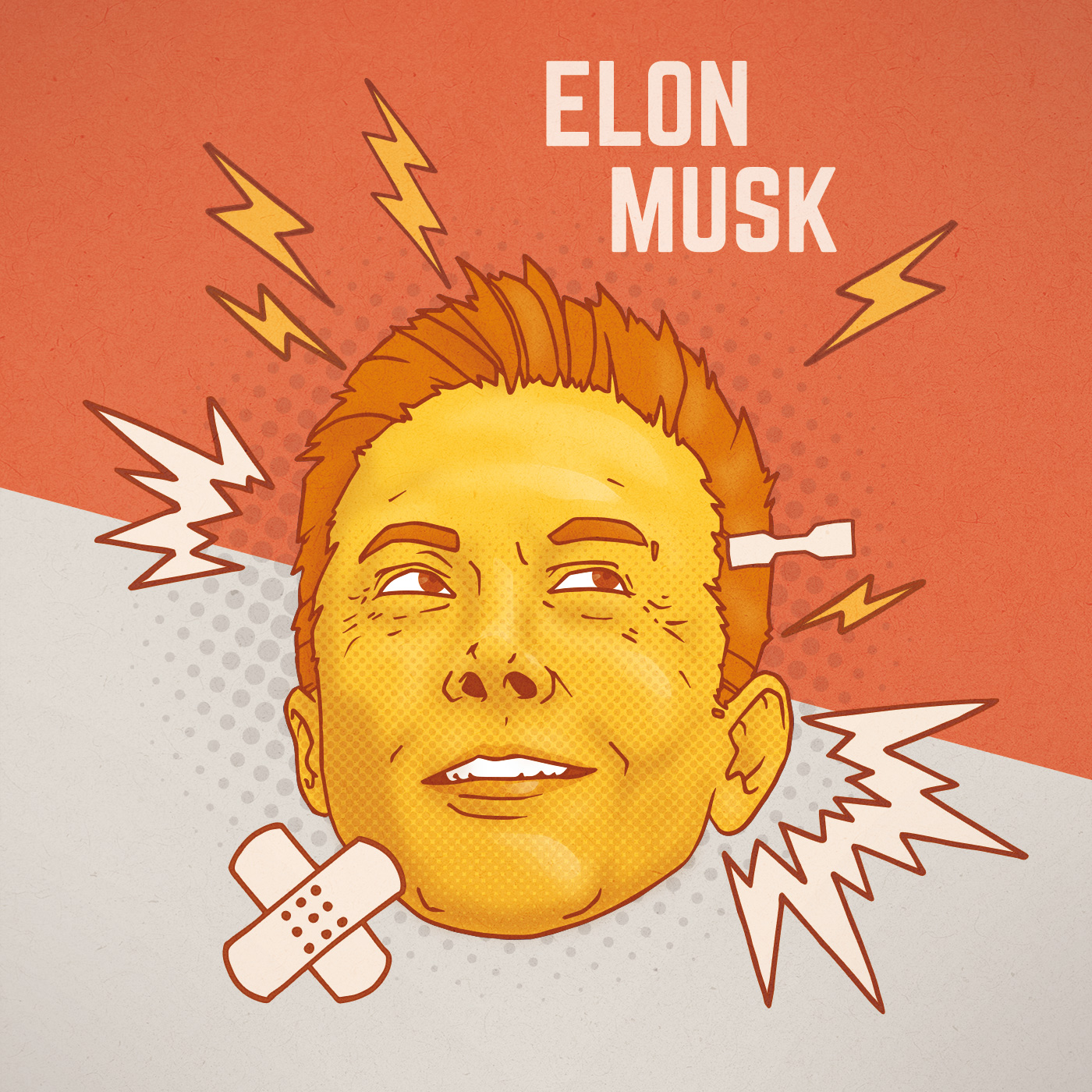Elon Musk Illustration