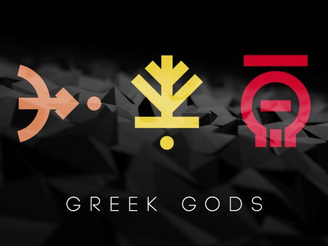Greek Gods Minimalist Logos
