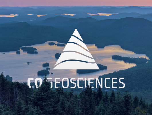 Logo and flyer design for CO Geosciences