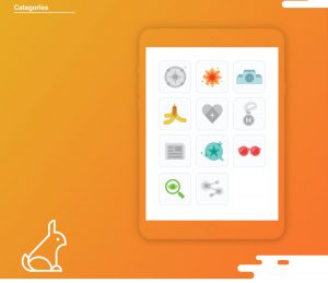Application categories design for petsqui